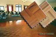 eventdeck dance tiles wood